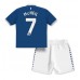 Cheap Everton Dwight McNeil #7 Home Football Kit Children 2023-24 Short Sleeve (+ pants)